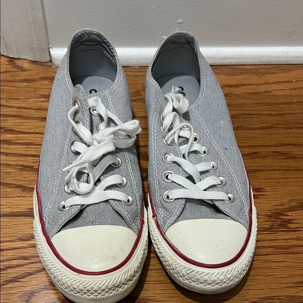 Converse Grayish/blue and White Women's Shoes